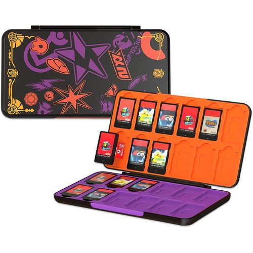 Shiba-Weiyike Boîte De Rangement Pour Carte De Jeu Switch Avec Carte De Jeu Nintendo Switch Oled Modèle De Carte De Jeu Cartes Mém[2