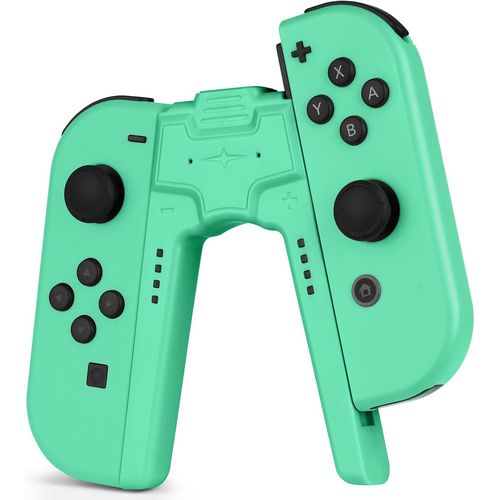 Shiba-Chargeur Compatible Avec Joy Con Pour Nintendo Switch Et Oled Model, Charging Grip Handle, Comfort V-Shaped Game Controller [8