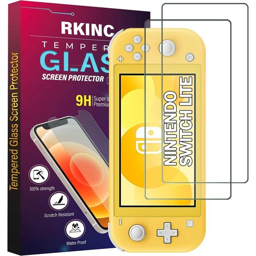 Shiba-Verre Trempé [Lot De 2] Pour Nintendo Switch Lite, Film Protection Écran, Dureté 9h 0,33 Mm Hd Glass [Garantie À Vie][Sans B[1