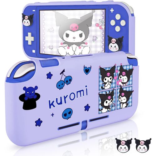 Shiba-Coque Compatible Avec Nintendo Switch Lite, Étui Pour Nintendo Switch Lite Avec Accessoires Switch Lite Avec 2 Capuchons De [5