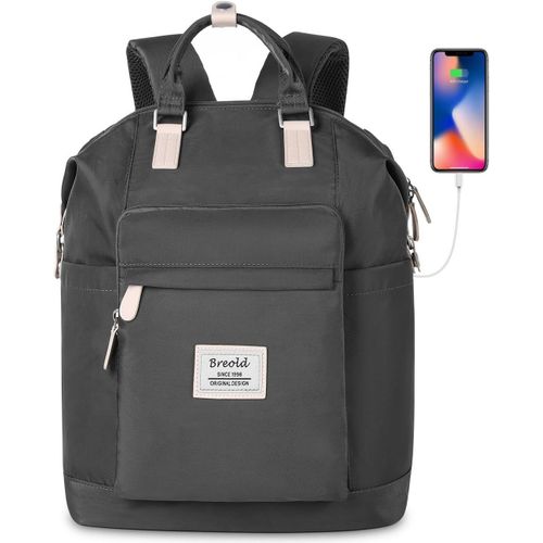 SHIBA-Sac à Dos Scolaire Garçon Sac à Dos École Fille, Sac à Dos pour Ordinateur Portable Homme Sac à Dos Femme, Cartable pour Uni[6