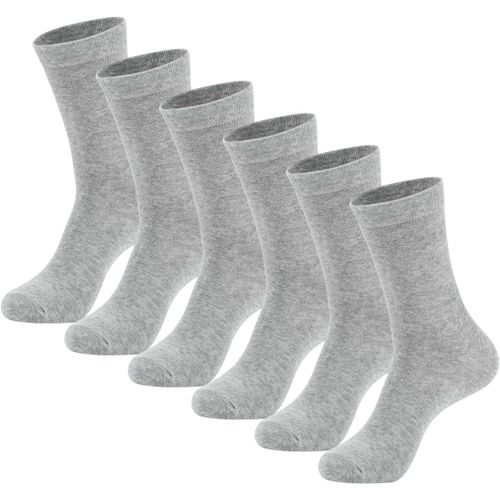 Shiba-Mositure Control Lot De 6 Paires De Chaussettes Pour Homme En Pur Coton Doux[2155]