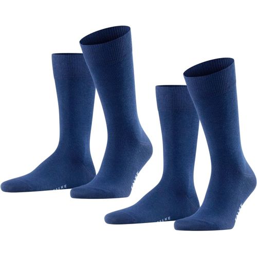 Shiba-Homme Happy 2-Pack Chaussettes Respirantes Coton Renforcées Extra-Douces Sur La Peau Unies Couture Plate Aux Orteils Pour Vi[826]
