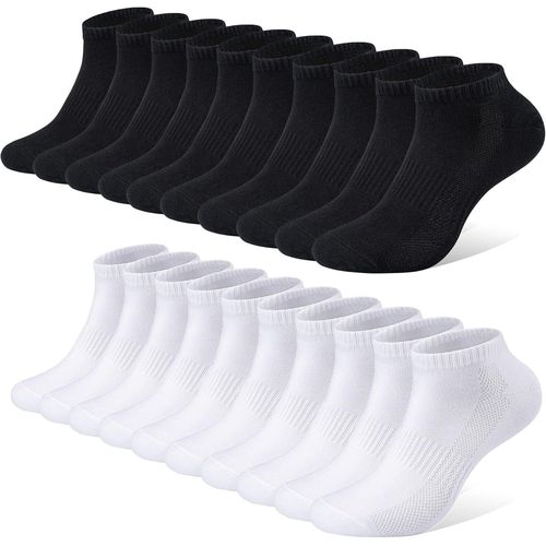 Shiba-Chaussette Hommes Femme De Sport 10 Paires Chaussettes Basses Coton Soquette[2185]