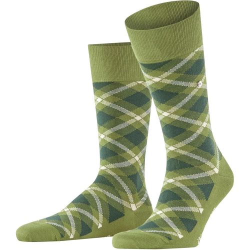 Shiba-Hommes Tartan Chaussettes Opaque Coton (Biologique), Fibre Artificielle[2180]
