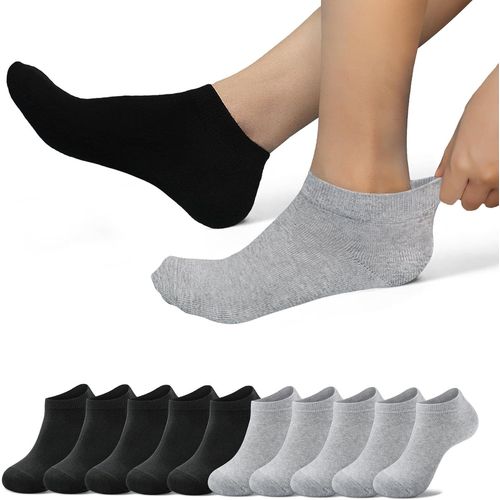 Shiba-Lot Chaussettes Femme 10 Paires Chaussettes De Sport Homme Chaussettes Running Chaussettes Basses Socquette Coton[2899]