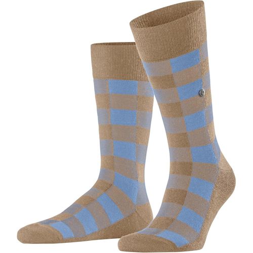 Shiba-Hommes Buffalo Check Chaussettes Opaque Laine Vierge, Fibre Artificielle[2905]