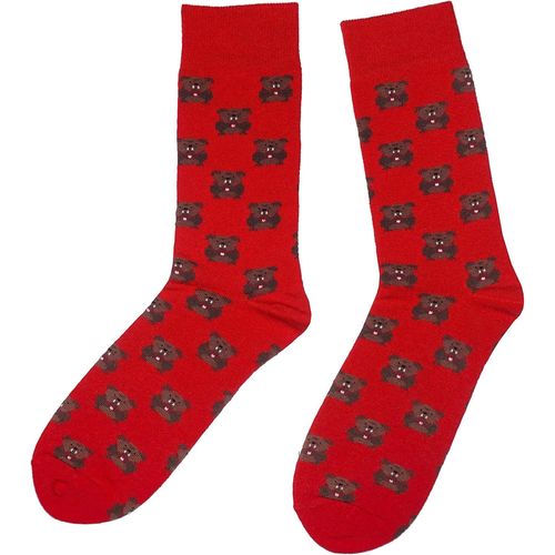 Shiba-Chaussettes - Pour Homme - Style Décontracté - Couleurs Tendance Et Amusantes - Haute Teneur En Coton.[3917]