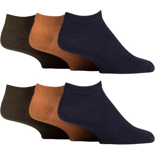 Shiba-6 Paires Homme Chaussettes Courtes Pour Diabetique Chaussettes Basses Extra Larges Sans Elastique[3588]