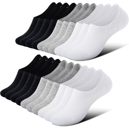 Shiba-Chaussettes Basses Pour Femmes Hommes Socquettes De Sport En Coton Antiglisse Des Décontractées 10 Paires[1871]