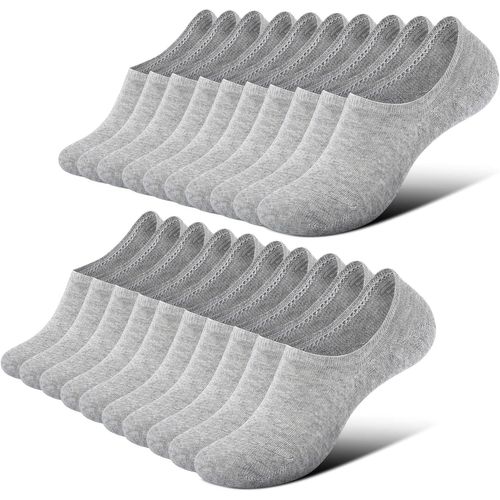 Shiba-Chaussettes Basses Pour Femmes Hommes Socquettes De Sport En Coton Antiglisse Des Décontractées 10 Paires[1882]