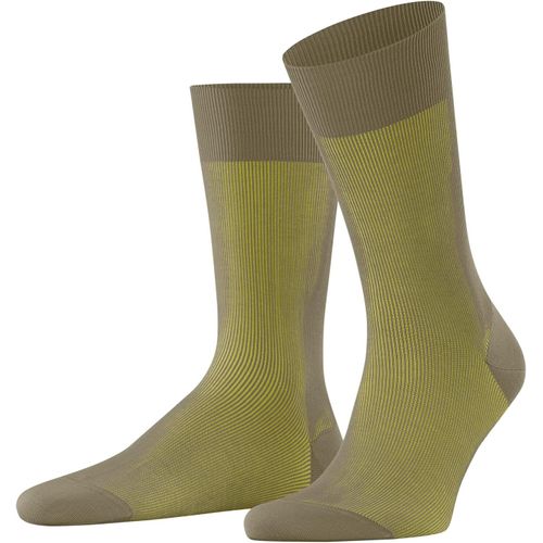 Shiba-Homme Fine Shadow Chaussettes Respirantes Coton Fines Renforcées Couture Plate Aux Orteils Motif Fantaisie À Rayures Finemen[2581]