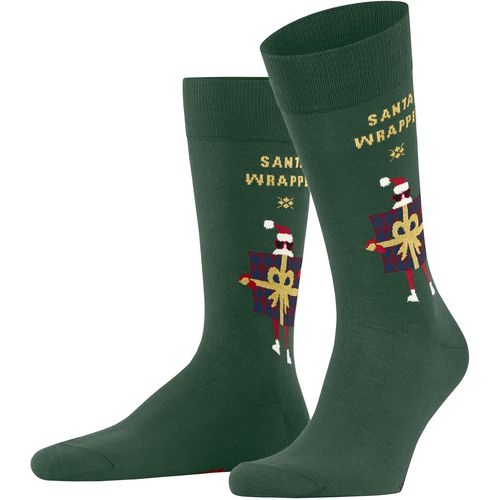 Shiba-Hommes X-Mas Wrapper Chaussettes Opaque Coton, Fibre Artificielle[2558]