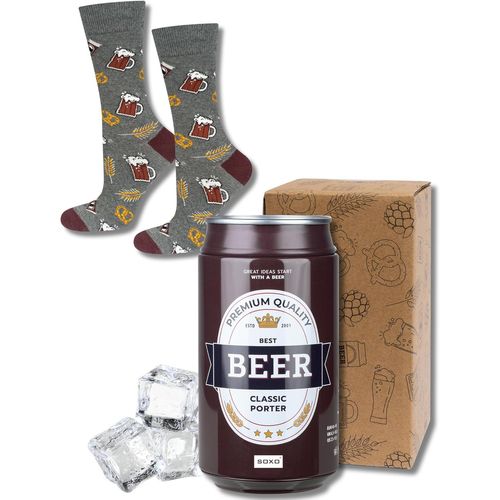 Shiba-Canette Bière Chaussettes Homme Biere Cadeau Drole Chaussette Cadeaux 40-45 1-4 Paires[2561]