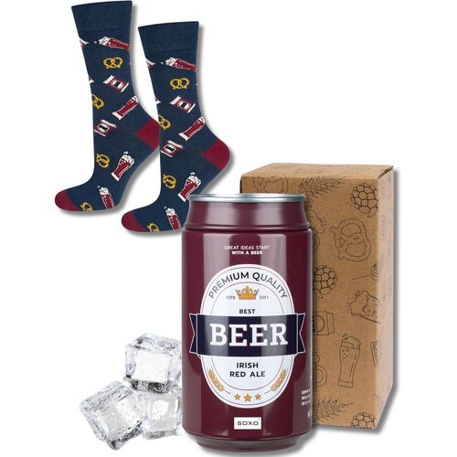 Shiba-Canette Bière Chaussettes Homme Biere Cadeau Drole Chaussette Cadeaux 40-45 1-4 Paires[2566]