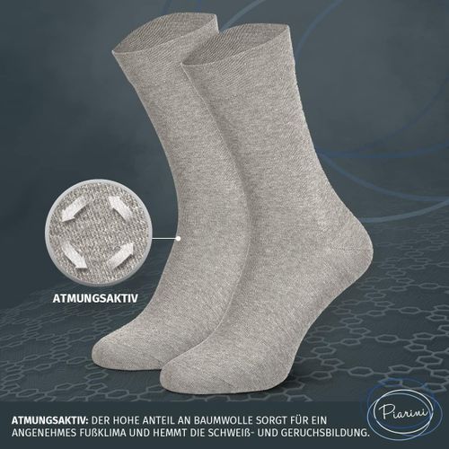 Shiba-Lot De 3 Paires De Chaussettes Pour Homme Sans Élastique[1528]