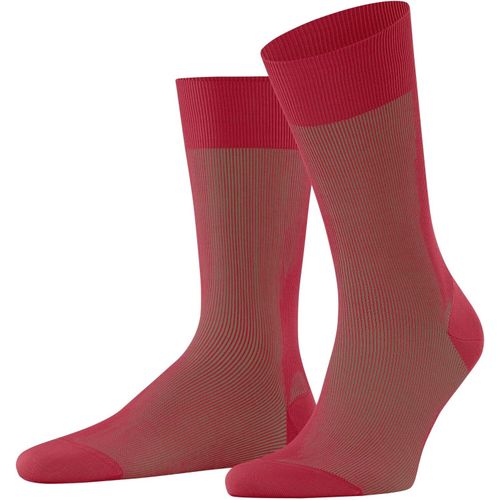 Shiba-Homme Fine Shadow Chaussettes Respirantes Coton Fines Renforcées Couture Plate Aux Orteils Motif Fantaisie À Rayures Finemen[2582]