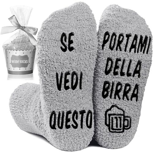 Shiba-Chaussettes Drôles Pour Homme, Chaussettes Antidérapantes Pour Homme, Si Vous Voyez Ce Porte-Moi De La Bière, Chaussettes D'[4304]