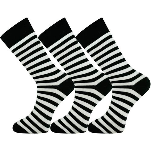 Shiba-Chaussettes Mysocks - Chaussettes Colorées À Rayures - En Coton Peigné - Pour Homme[1179]