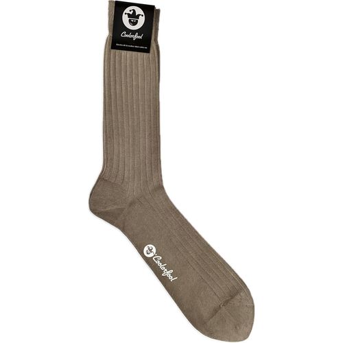 Shiba-Chaussettes Fil D'écosse 100% Coton Extra Longues Fibres| Haut De Gamme 25 Couleurs Éclatantes | Fines Et Douces | Homme Fem[578]
