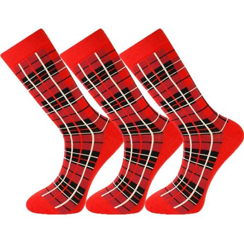 Shiba-Chaussettes Mysocks - Chaussettes Colorées À Rayures - En Coton Peigné - Pour Homme[1187]