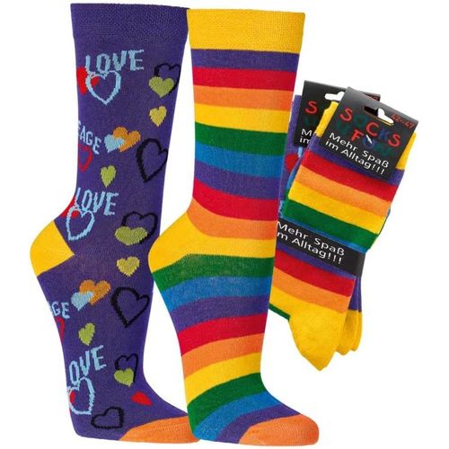 Shiba-Lot De 2 Paires De Chaussettes Multicolores À Motifs Pour Homme Et Femme - 30 Ans - Idée Cadeau Pour Papa Et Maman[1559]