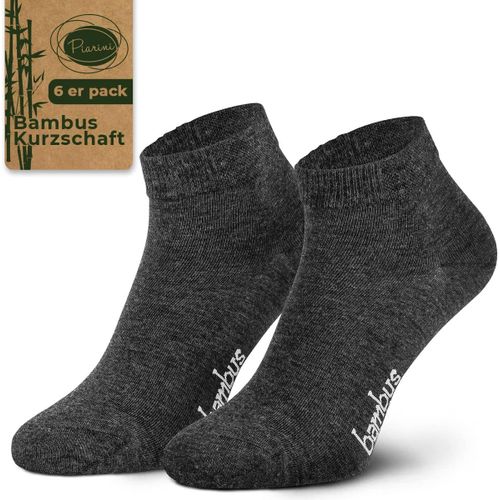 Shiba-- Lot De 6 Paires De Chaussettes Courtes Pour Homme - Bambou - Différents Coloris[1582]