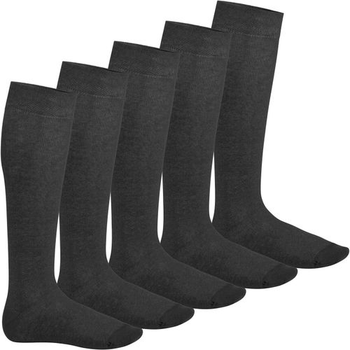 Shiba-Femmes Hommes - Paquet De 5 Everyday! Dames Genou Chaussettes Tailles 35-50[1210]