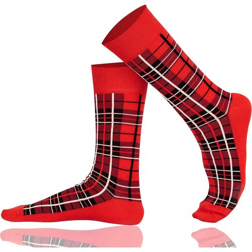 Shiba-Chaussettes Mysocks - Chaussettes Colorées À Rayures - En Coton Peigné - Pour Homme[1205]