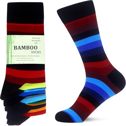 Shiba-Paire De Chaussettes Décontractées En Coton Pour Hommes Multicolore Grand[1912]