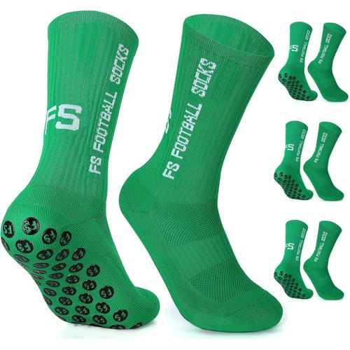 Shiba-Chaussette Antidérapante Foot Homme Femme Lot De 3 Grip Socks Football 35-39 39-46 Football Socks Pour Basket Trekking Cycli[2252]