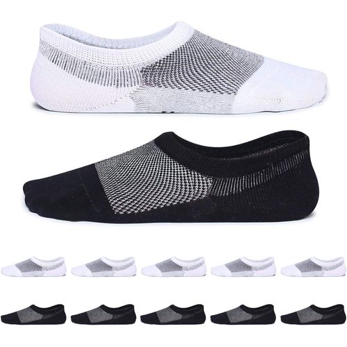 Shiba-10 Paires Chausettes Coton Homme Femme Socquettes Invisibles[2974]