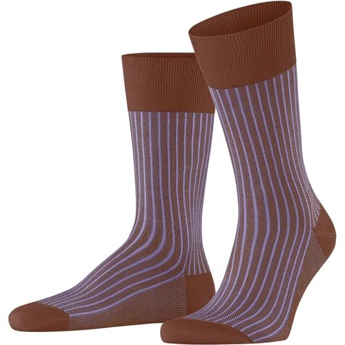 Shiba-Homme Oxford Stripe Chaussettes Respirantes Coton Fines Renforcées Extra-Douces Couture Plate Aux Orteils Motif Fantaisie Él[2271]