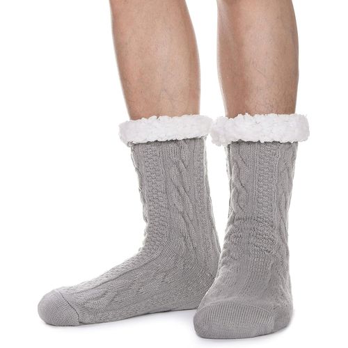 Shiba-Chaussettes Hommes 43-46, Chaussettes Hiver Pilou Pilou, Chaussette Cadeau Thermique Chaude Polaire Épaisse Antidérapante[618]