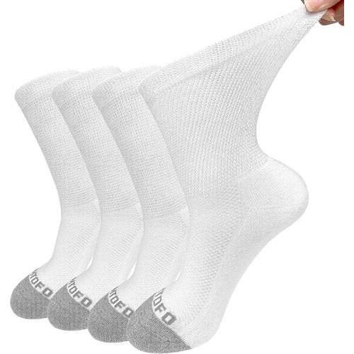Shiba-Chaussettes Diabetiques Coton Homme: Chaussettes Sans Coutures Avec Ceinture Extra Large Sans Elastique Sans Pression Chauss[599]