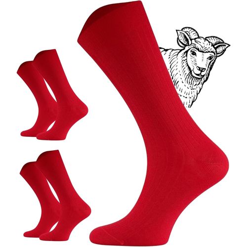 Shiba-Lot De 2 Paires De Chaussettes Diabétiques En Laine Mérinos Sans Élastique Extra Larges Pour Diabétiques Pour Homme Et Femme[2650]