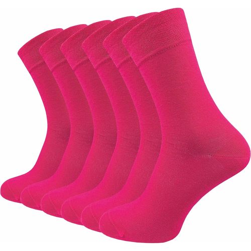 Shiba-Chaussettes Confort Homme & Femme (6 Paires) | Coton Peigné Doux ¿ Sans Couture ¿ Bord Confort | Résistantes & Respirantes ¿[3357]