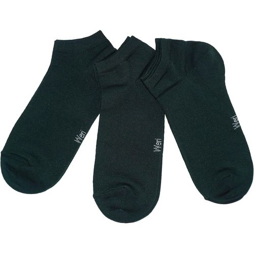 Shiba-Lot De 3 Paires De Chaussettes De Sport En Coton Uni Lisse Pour Homme[4371]