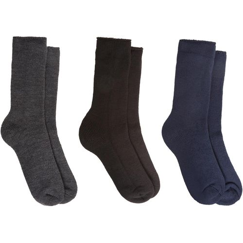 Shiba-¿ Lot De 3 Paires De Chaussettes Thermiques Pour Homme - Tailles 39-46 Et 46-42[4389]