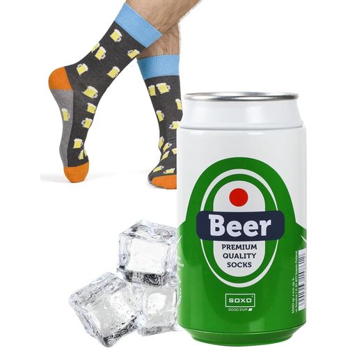 Shiba-Canette Bière Chaussettes Homme Weed Cadeau Drole Fantaisie Chaussette Cadeaux 40-45[3401]