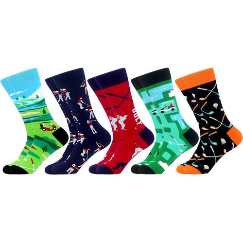 Shiba-5 Paires Homme Colorées Chaussettes En Coton Motif Drôle Multicolores[129]