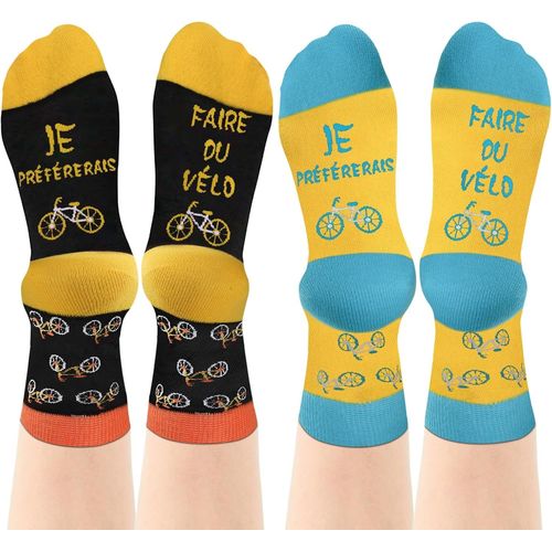 Shiba-Chaussettes Humour Homme, Rigolote Idee Cadeau Homme Original Utile Pour Cycliste, Chaussette Personnalisé, Cadeau Rigolo Ch[678]