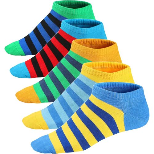 Shiba-Chaussettes Courtes Multicolore Fantaisie Homme Coton Peigné Confortable Et Respirante Socks Basses Socquettes 39-46[985]