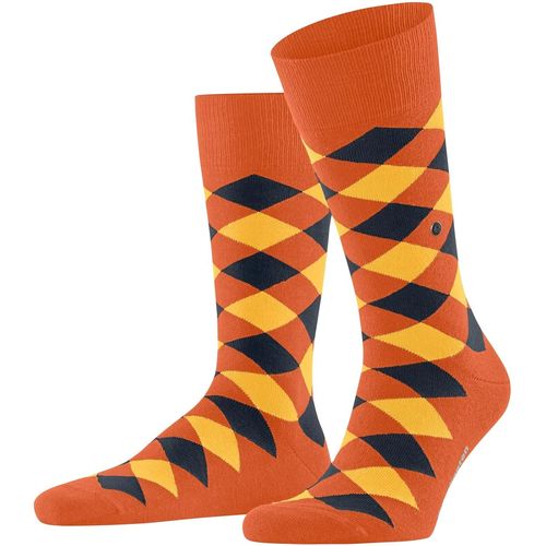Shiba-Homme Danny Chaussettes Respirantes Durables Biologiques Coton Renforcées Couture Plate Sans Pression Aux Orteils Motif Tend[2740]