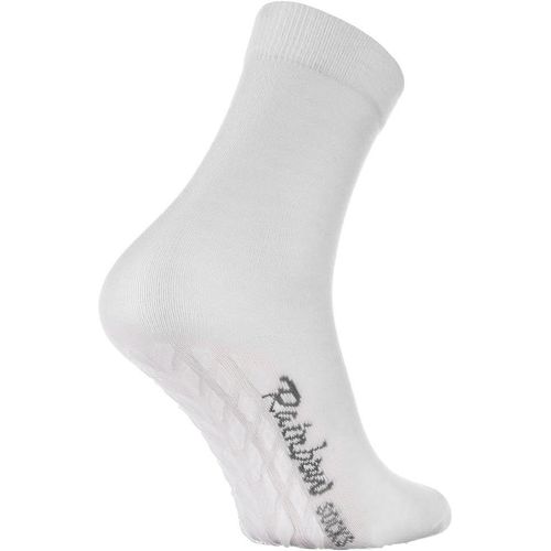 Shiba-- Femme Homme Chaussettes Antidérapantes Abs Colorées En Coton 1 Par[4079]
