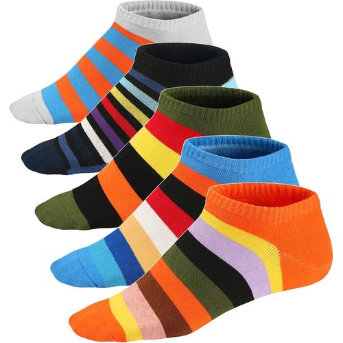 Shiba-Chaussettes Courtes Multicolore Fantaisie Homme Coton Peigné Confortable Et Respirante Socks Basses Socquettes 39-46[984]