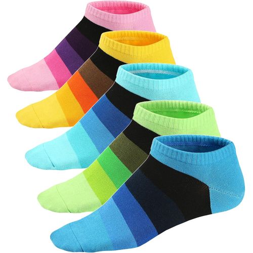 Shiba-Chaussettes Courtes Multicolore Fantaisie Homme Coton Peigné Confortable Et Respirante Socks Basses Socquettes 39-46[990]