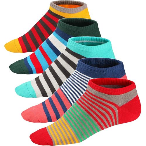 Shiba-Chaussettes Courtes Multicolore Fantaisie Homme Coton Peigné Confortable Et Respirante Socks Basses Socquettes 39-46[986]