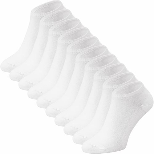 Shiba-Lot De 10 Paires De Chaussettes De Sport Pour Homme Et Femme | Chaussettes De Loisirs Sans Couture | Matériau Souple (80 % C[4446]