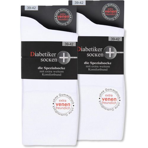 Shiba-Lot De 6 Paires De Chaussettes Diabetiques Homme Femme 97% Coton Sans Elastique & Sans Couture[720]